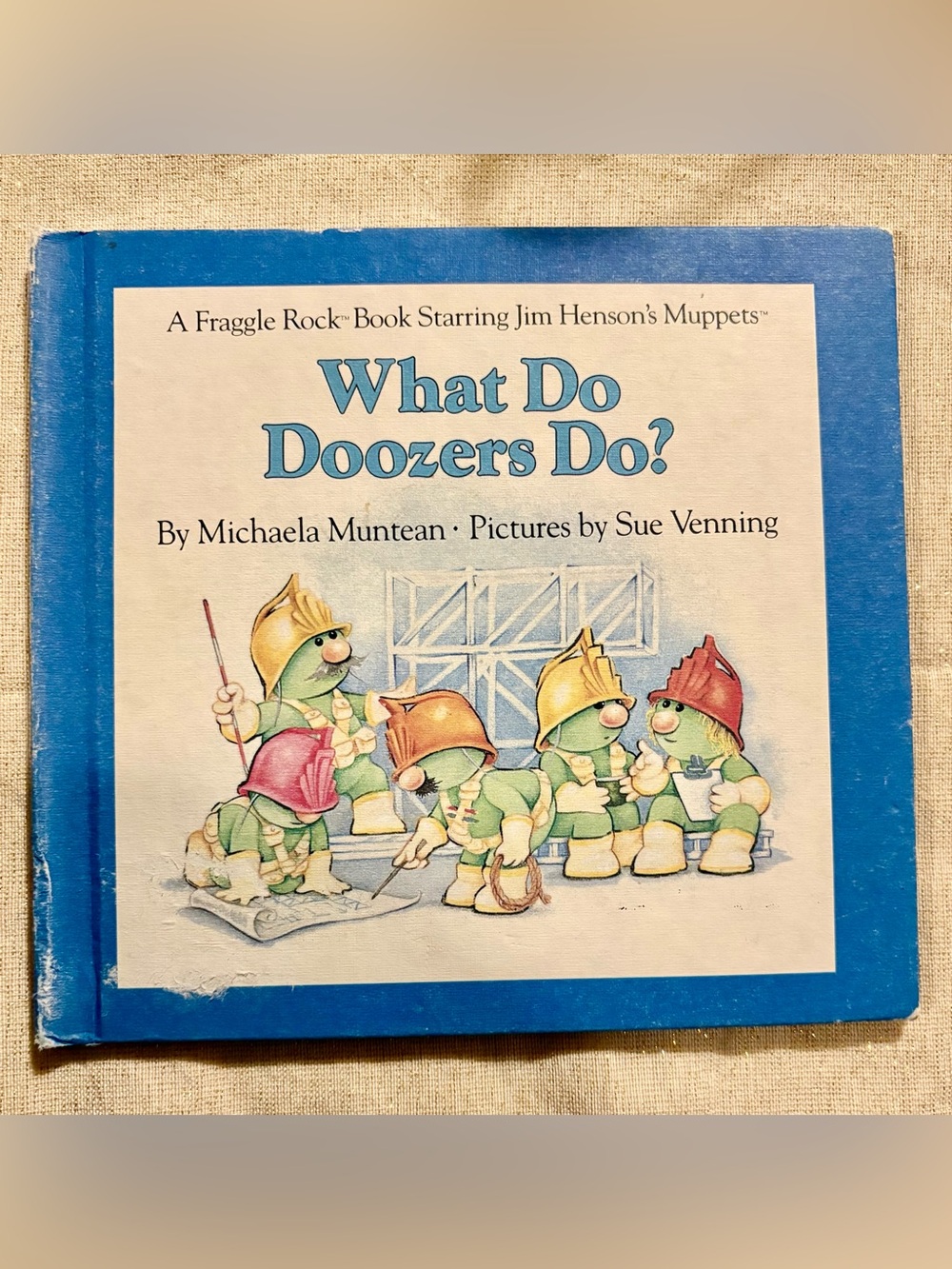 Vintage 1984 Fraggle Rock book “What Do Doozers Do?”